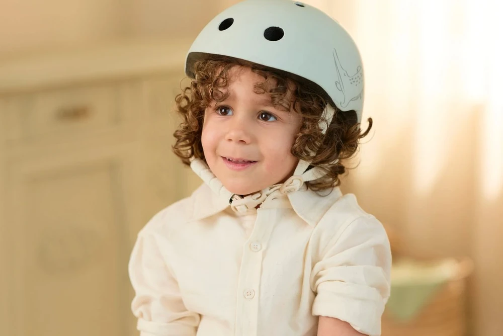 Little Dutch Kids Helmet ´Safari Dreams Žalias´