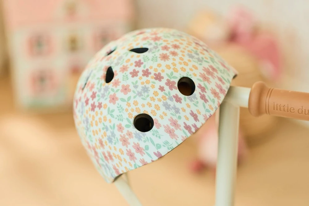 Little Dutch Kids Helmet ´Sunny Flower´