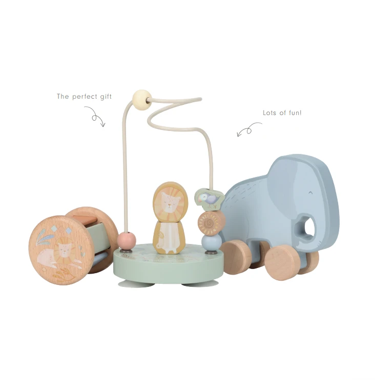 Little Dutch Wooden Gift Set ´Safari Friends´ FSC