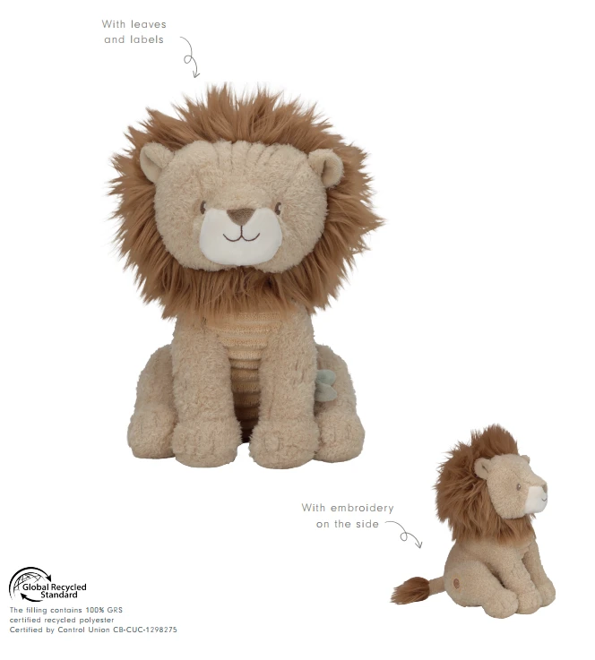 Little Dutch - minkšta przytulanka, maskotka vaikams | Safari Friends Lew