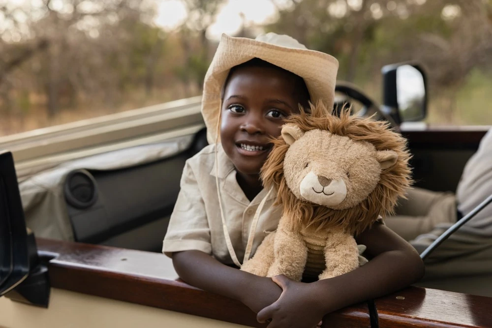 Little Dutch - minkšta przytulanka, maskotka vaikams | Safari Friends Lew