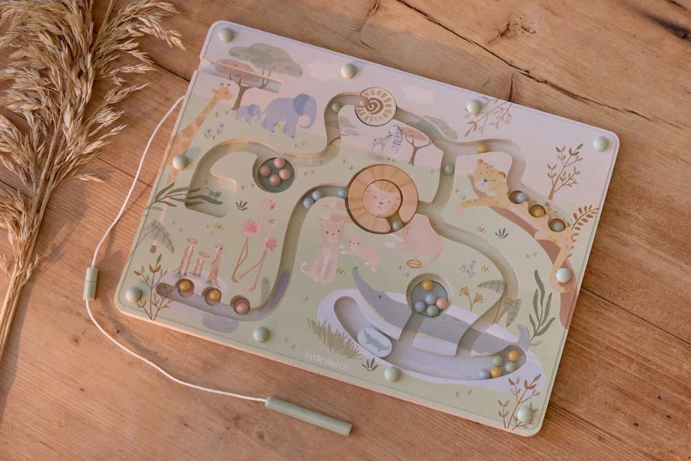Little Dutch Magnetic Maze ´Safari Friends´ FSC