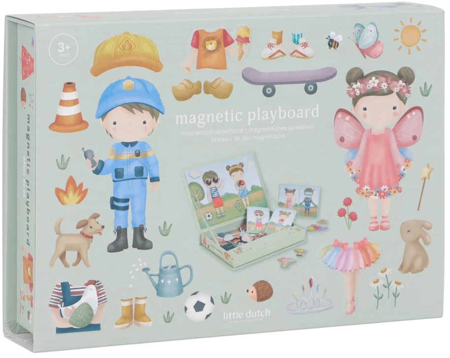 Little Dutch Magnetic Play Board ´Dress ­Up Jim &amp; Rosa´ FSC