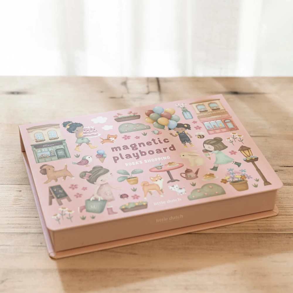 Little Dutch Magnetic Play Board ´Rosas Shopping Street´ FSC