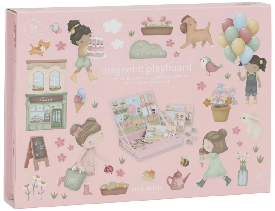 Little Dutch Magnetic Play Board ´Rosas Shopping Street´ FSC