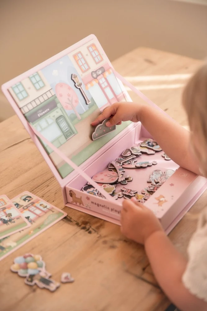 Little Dutch Magnetic Play Board ´Rosas Shopping Street´ FSC