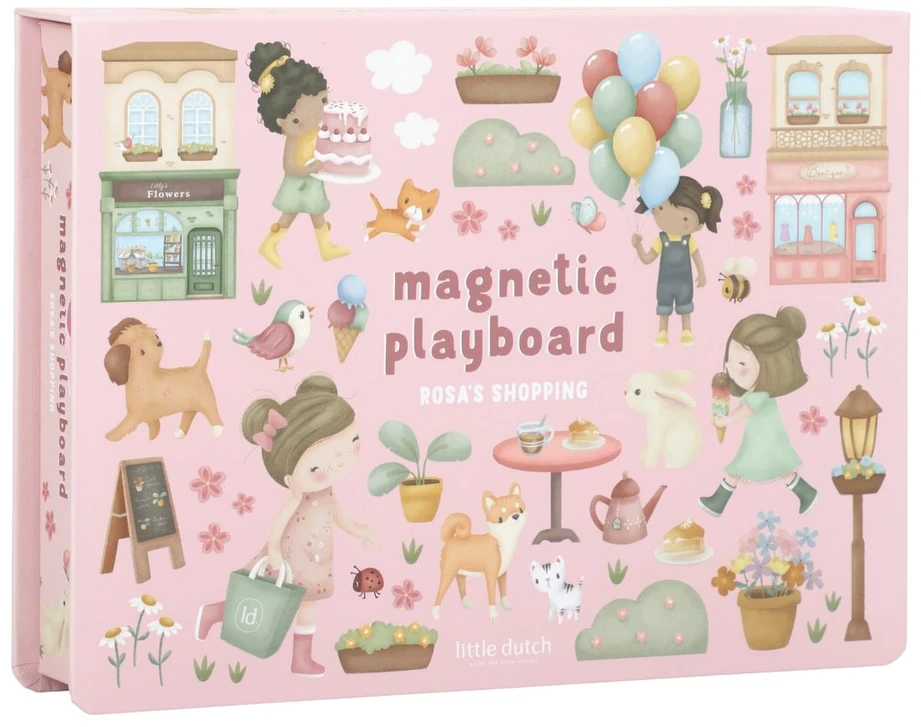 Little Dutch Magnetic Play Board ´Rosas Shopping Street´ FSC