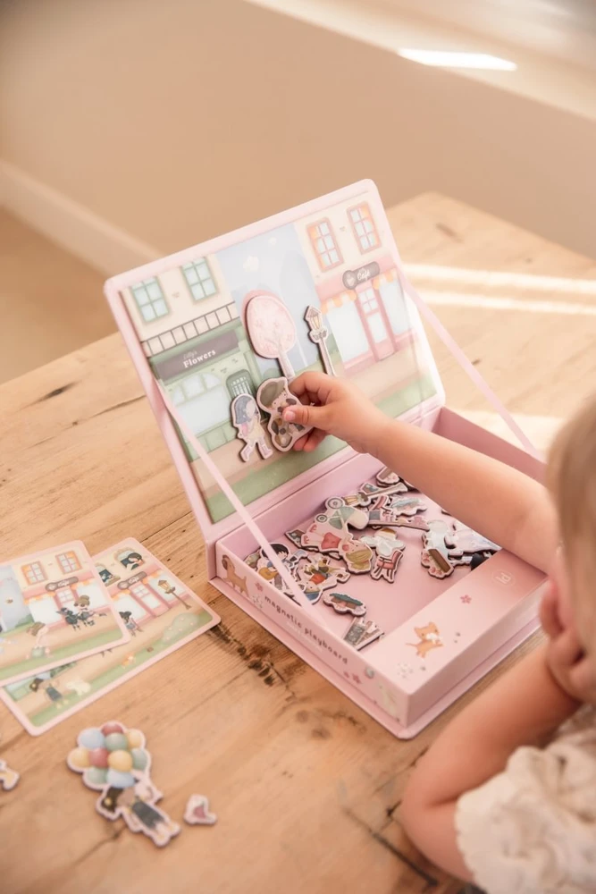 Little Dutch Magnetic Play Board ´Rosas Shopping Street´ FSC