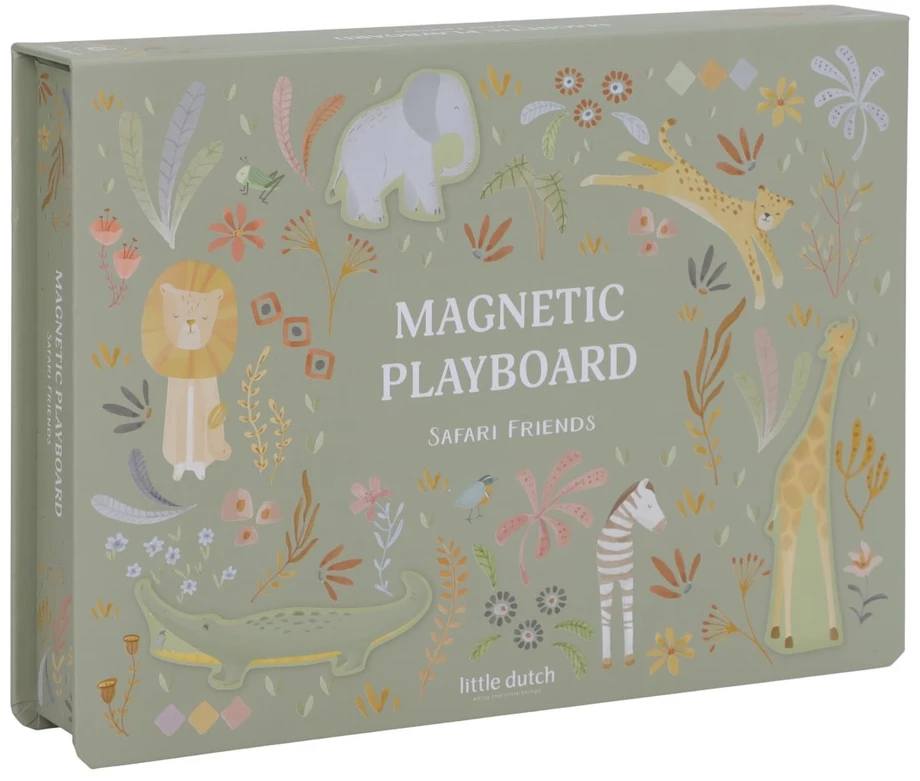 Little Dutch Magnetic Play Board ´Safari Friends´ FSC