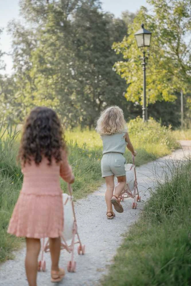 Little Dutch Metalinis lėlių vežimėlis