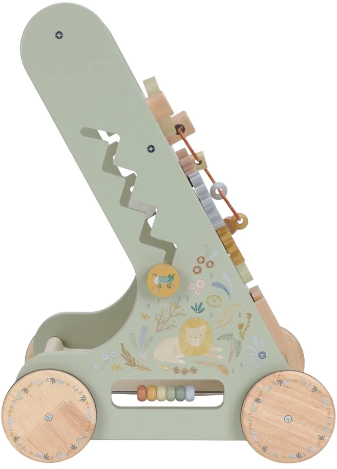 Little Dutch Multi-activity Baby Walker ´Safari Friends´ FSC wood