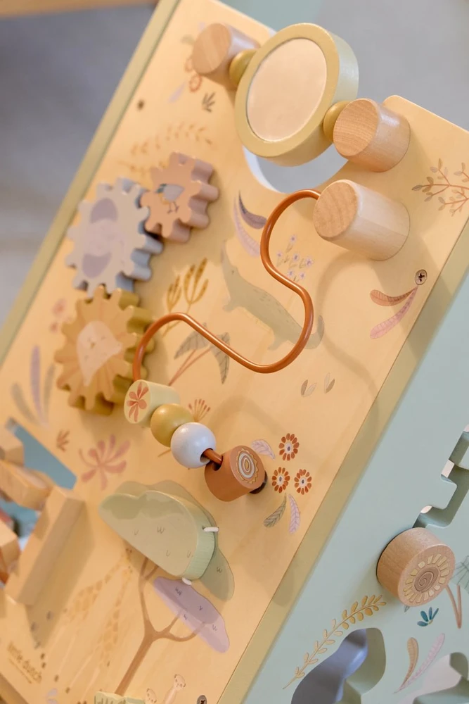 Little Dutch Multi-activity Baby Walker ´Safari Friends´ FSC wood