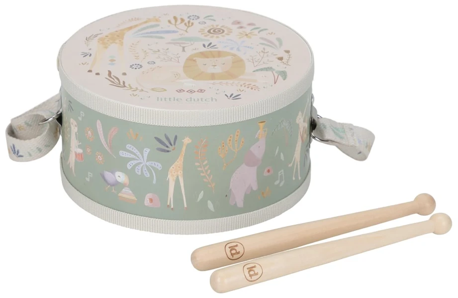 Little Dutch Music Drum Set ´Safari Friends´ FSC