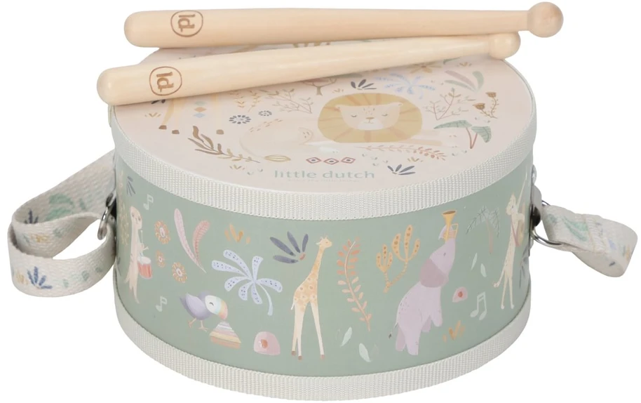 Little Dutch Music Drum Set ´Safari Friends´ FSC