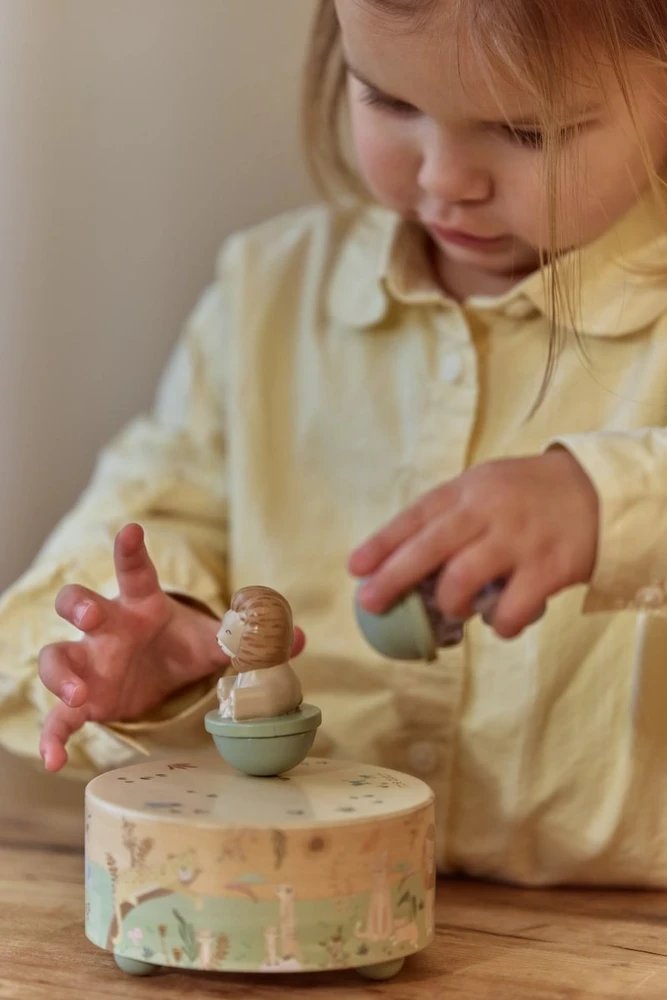 Little Dutch Wooden Music Box ´Safari Friends´ FSC