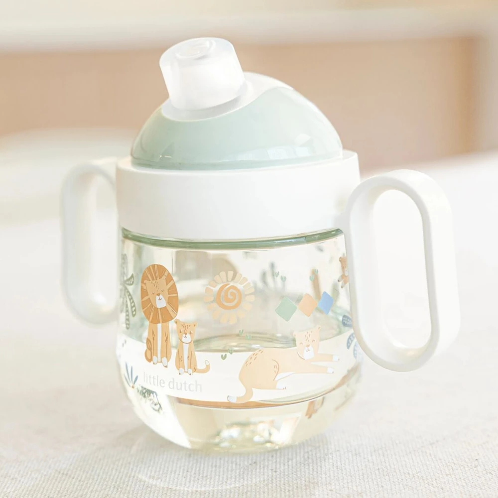 Little Dutch Non-Spill Sippy Cup ´Safari Friends´ 200 ml