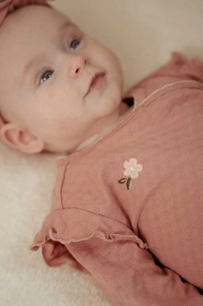 Little Dutch Susiaučiamas kombinezonas-šliaužtinukas ´Fairy Garden Rožinė Blush´ - 68