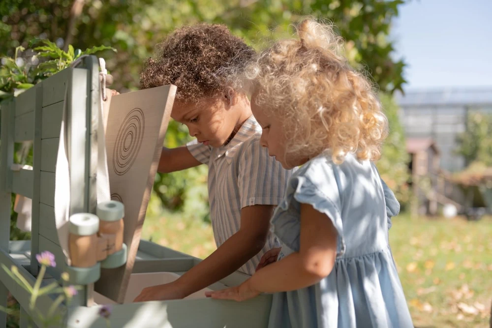 Little Dutch Outdoor Kitchen `Žalias` FSC wood