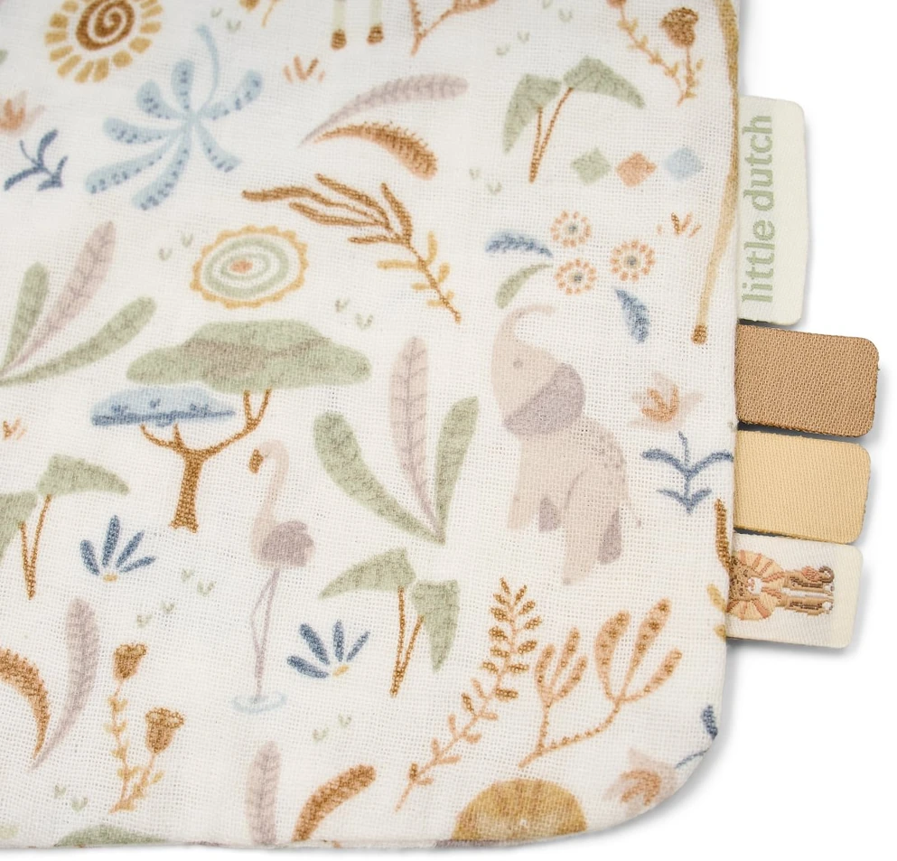 Little Dutch Pacifier Cloth `Safari Wonders´