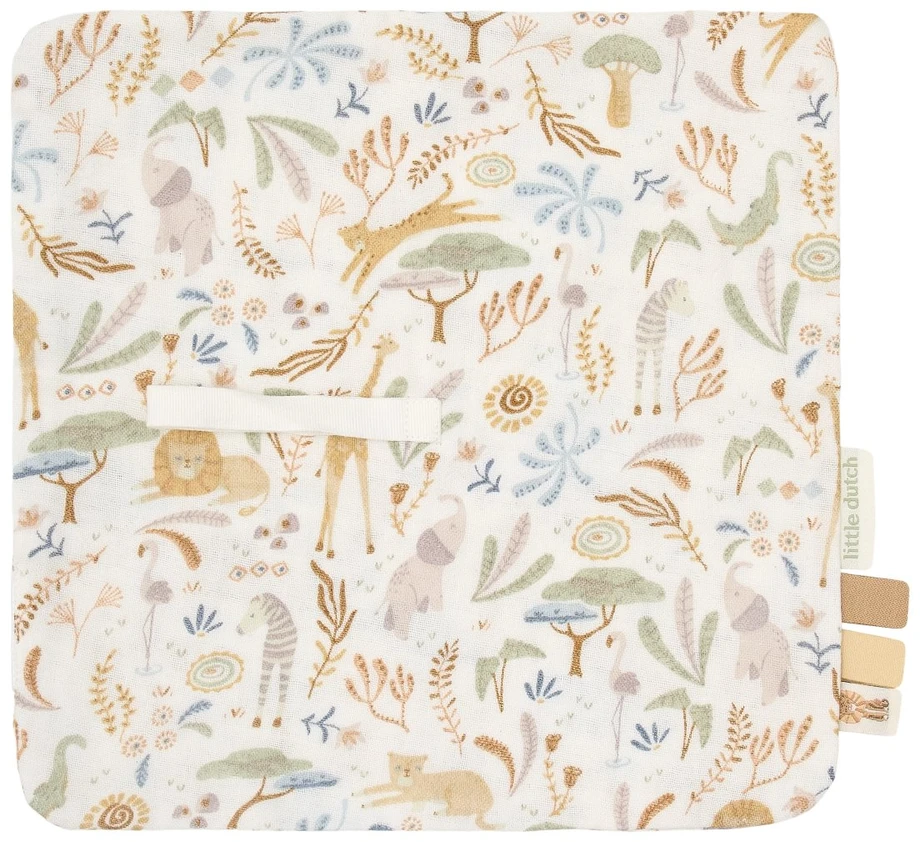 Little Dutch Pacifier Cloth `Safari Wonders´