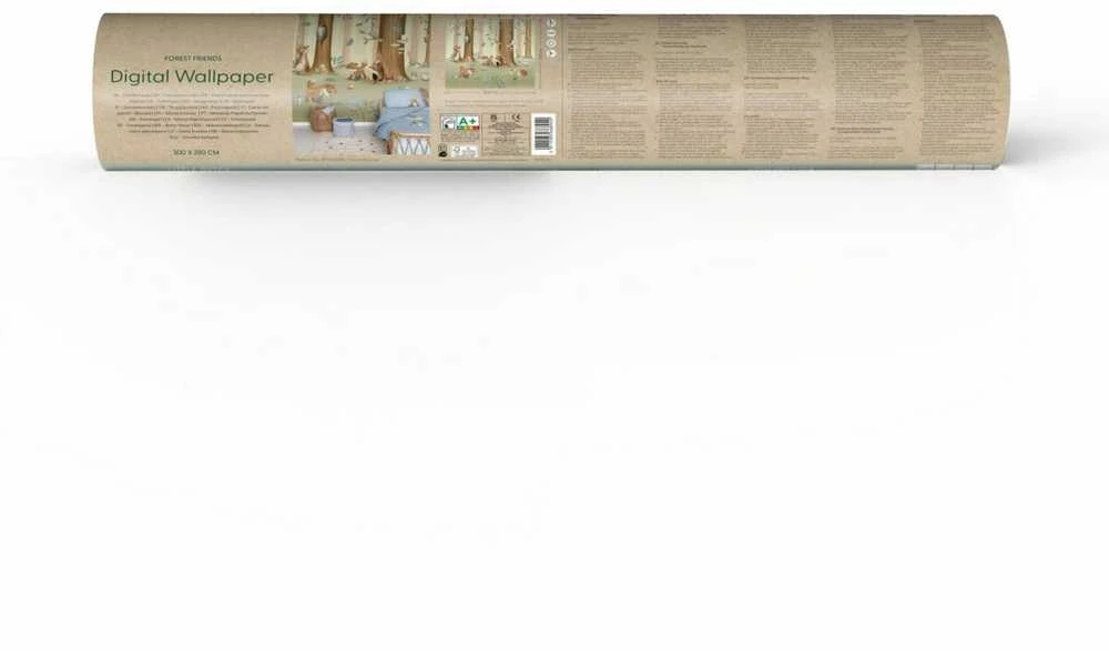 Little Dutch Photo Wallpaper fleece ´Forest Friends´ 300x280 cm