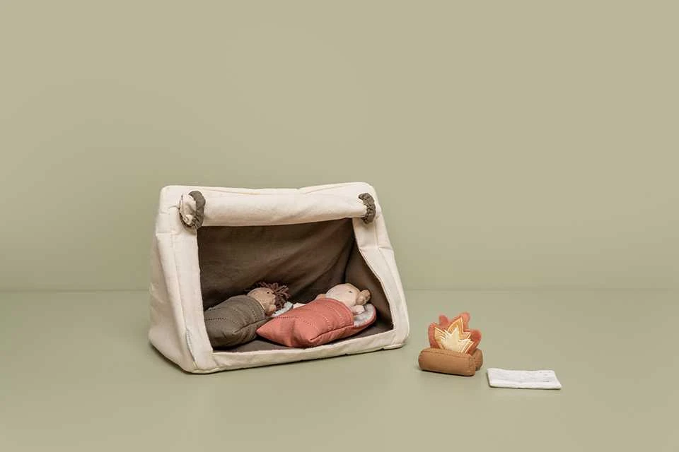 Little Dutch Kempingo rinkinys su lėlėmis 'Camping'
