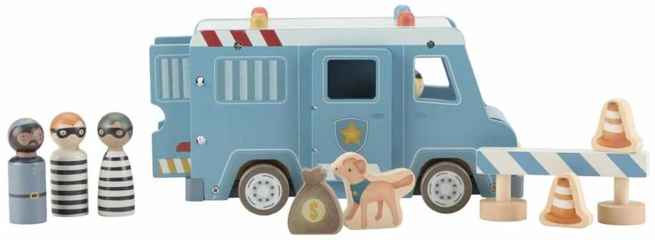Little Dutch medinis policijos automobilis