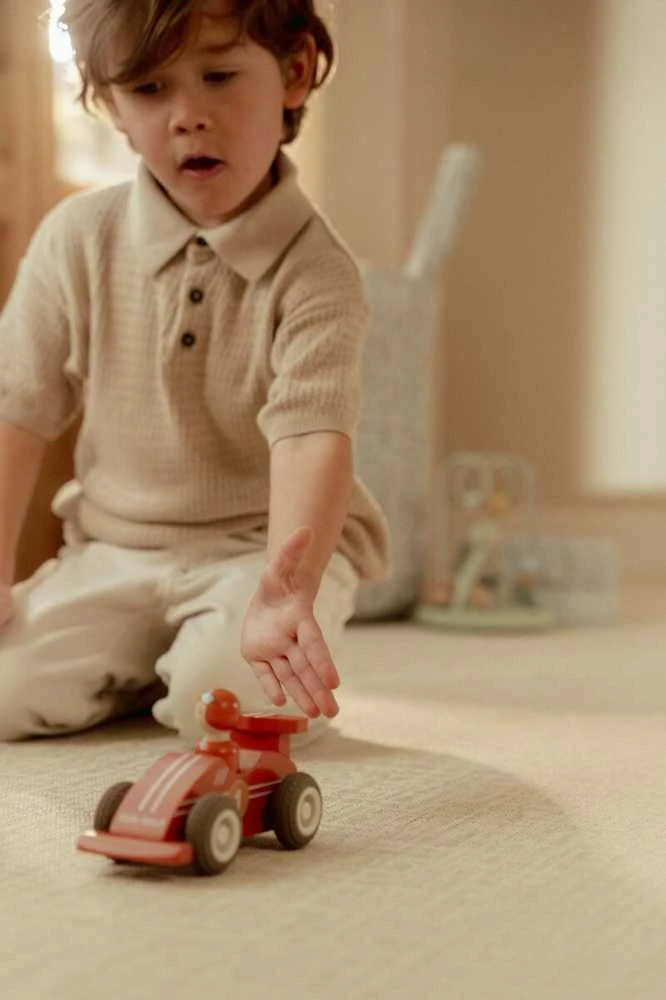 Mediniai lenktyniniai automobiliai Little Dutch 2vnt