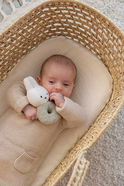 Little Dutch Barškutis triušiukas ´Miffy Fluffy Žalias´
