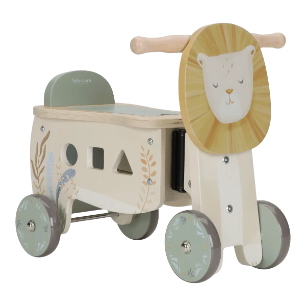Little Dutch Ride­-On Lion ´Safari Friends´ FSC