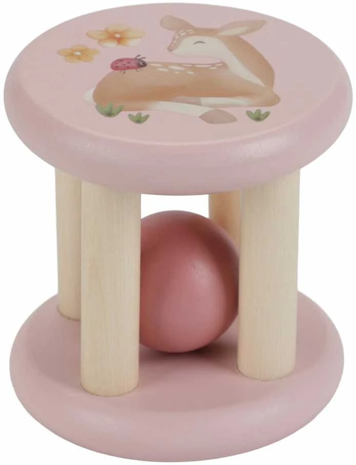 Medinis barškutis Fairy Garden su stirniuku