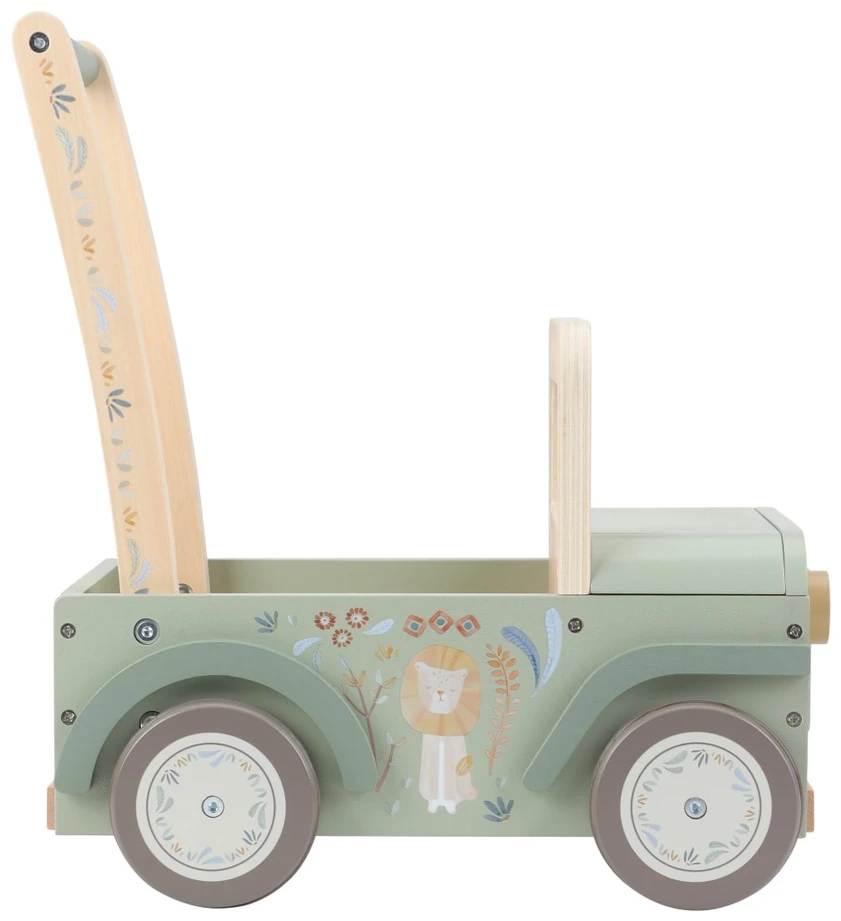 Little Dutch Safari Push Car ´Safari Friends´ FSC wood
