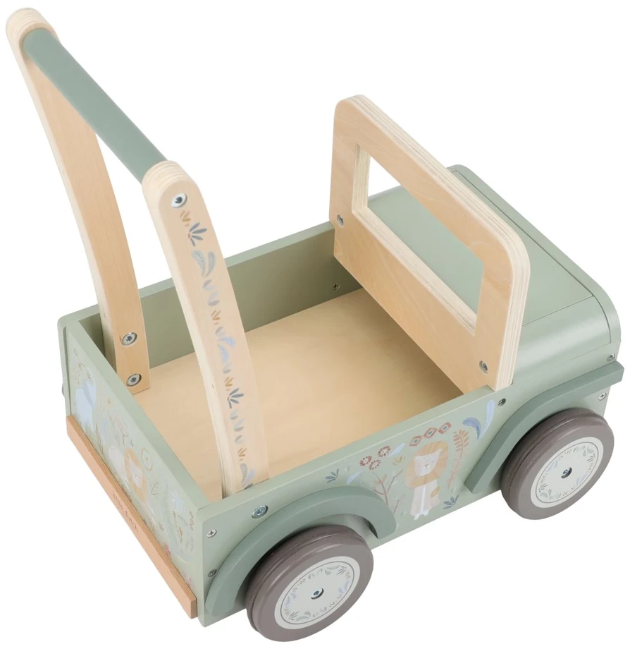 Little Dutch Safari Push Car ´Safari Friends´ FSC wood