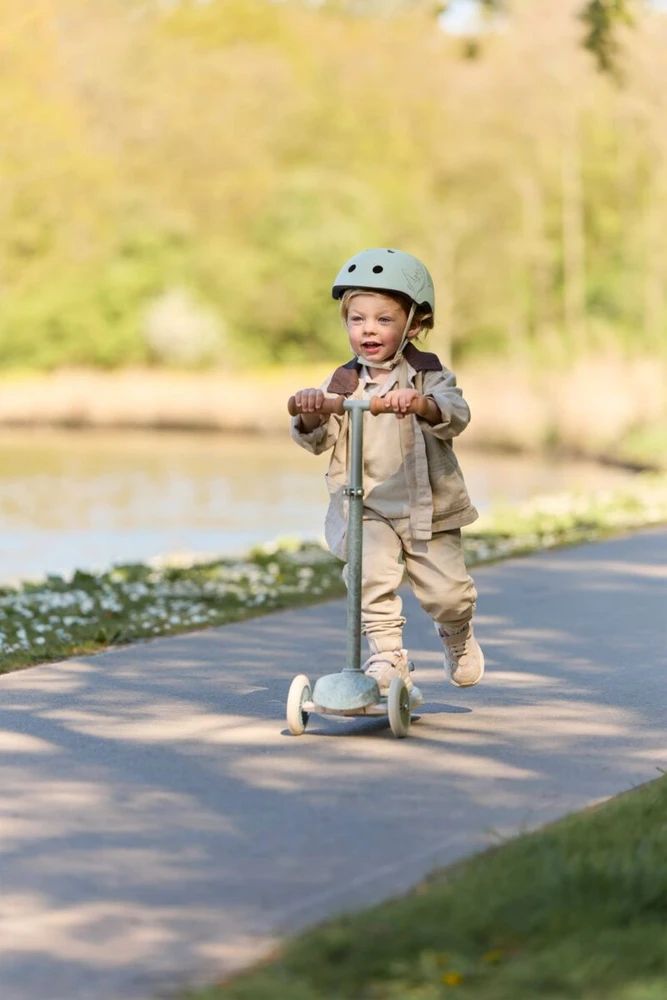 Little Dutch triratis paspirtukas „Safari Dreams Žalias“