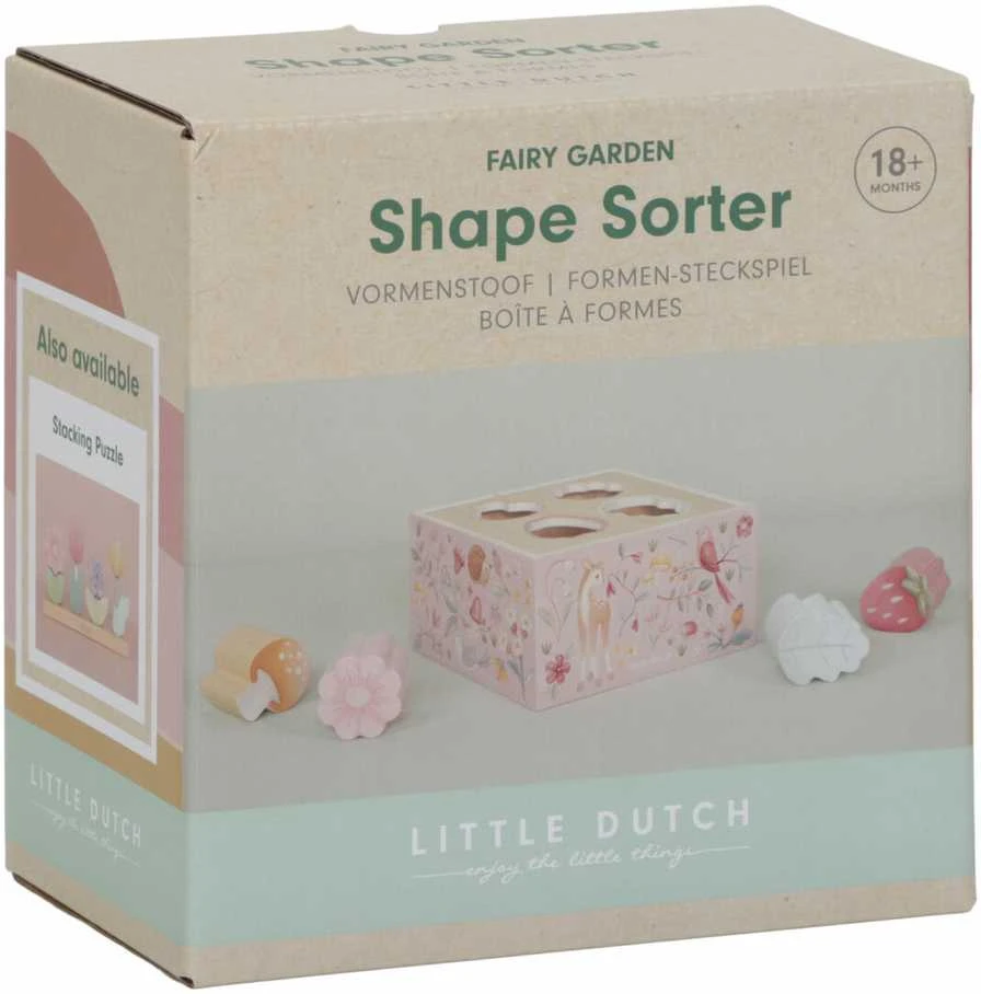 Little Dutch Medinė formelių rūšiuoklė Fėjų sodas