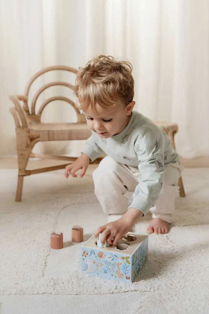 Little Dutch Medinė formelių rūšiuoklė Miško draugai