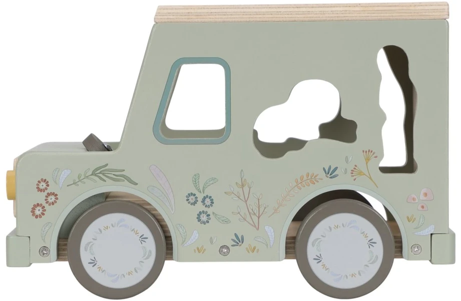 Little Dutch Shape Sorter Safari Car ´Safari Friends´ FSC