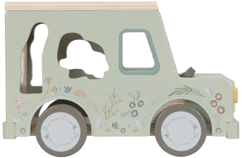 Little Dutch Shape Sorter Safari Car ´Safari Friends´ FSC