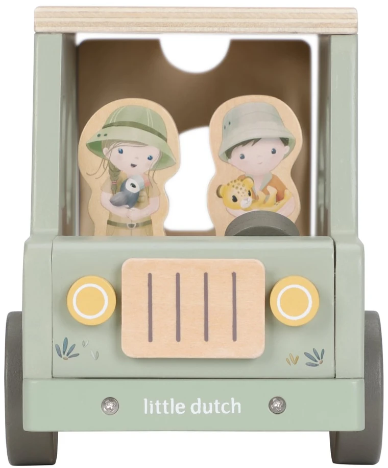 Little Dutch Shape Sorter Safari Car ´Safari Friends´ FSC