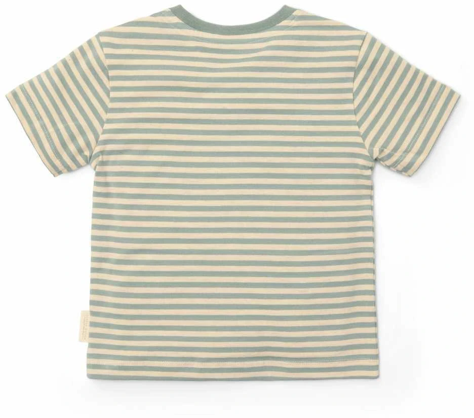 Little Dutch Marškiniai trumpomis rankovėmis ´Forest Žalias Stripe´ - 98