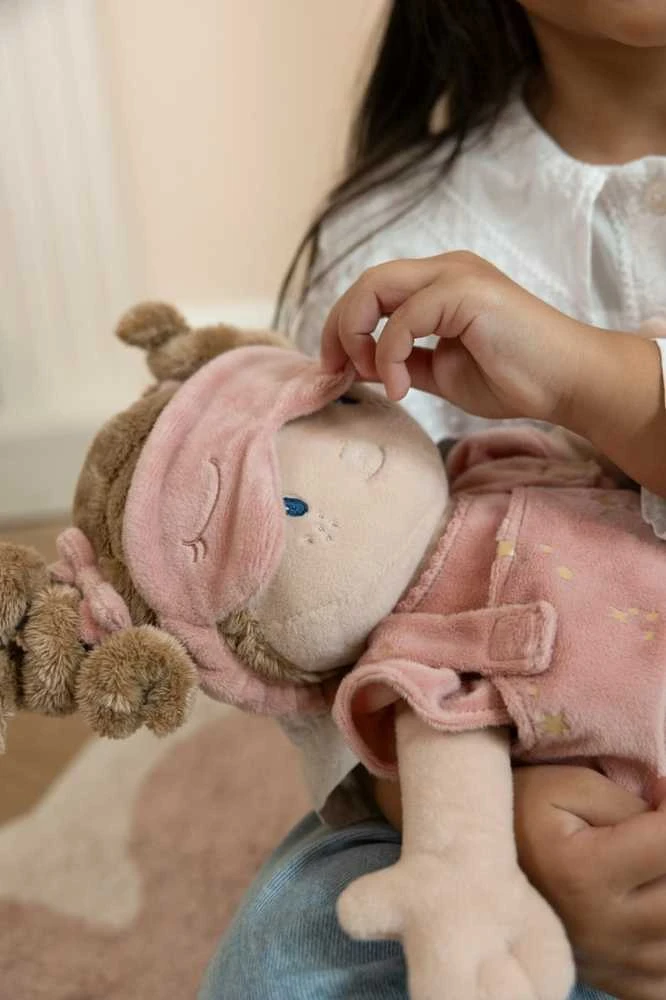 Little Dutch Mieganti pliušinė lėlė Rosa 40cm