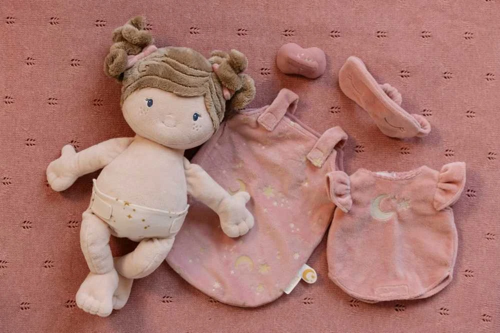 Little Dutch Mieganti pliušinė lėlė Rosa 40cm