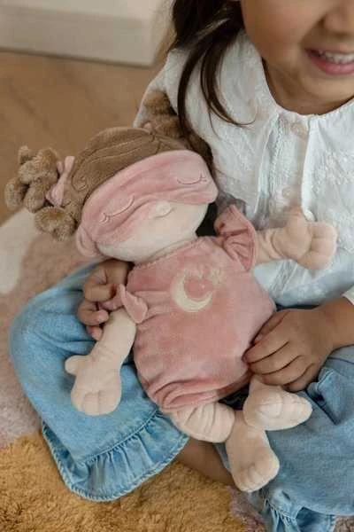 Little Dutch Mieganti pliušinė lėlė Rosa 40cm