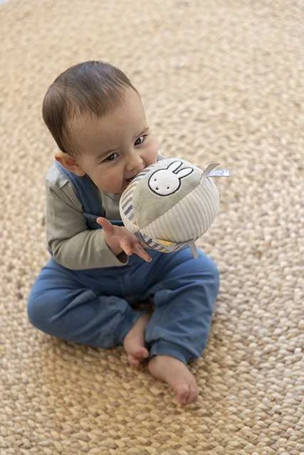 Little Dutch Minkštas kamuoliukas ´Miffy Fluffy Mėlyna´