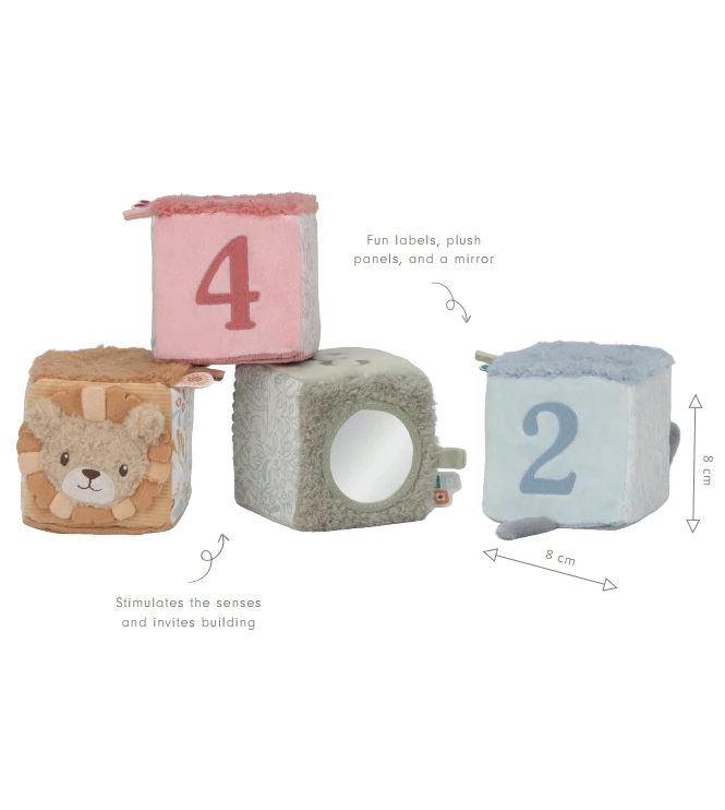 Little Dutch Soft Block Set ´Safari Friends´ GRS
