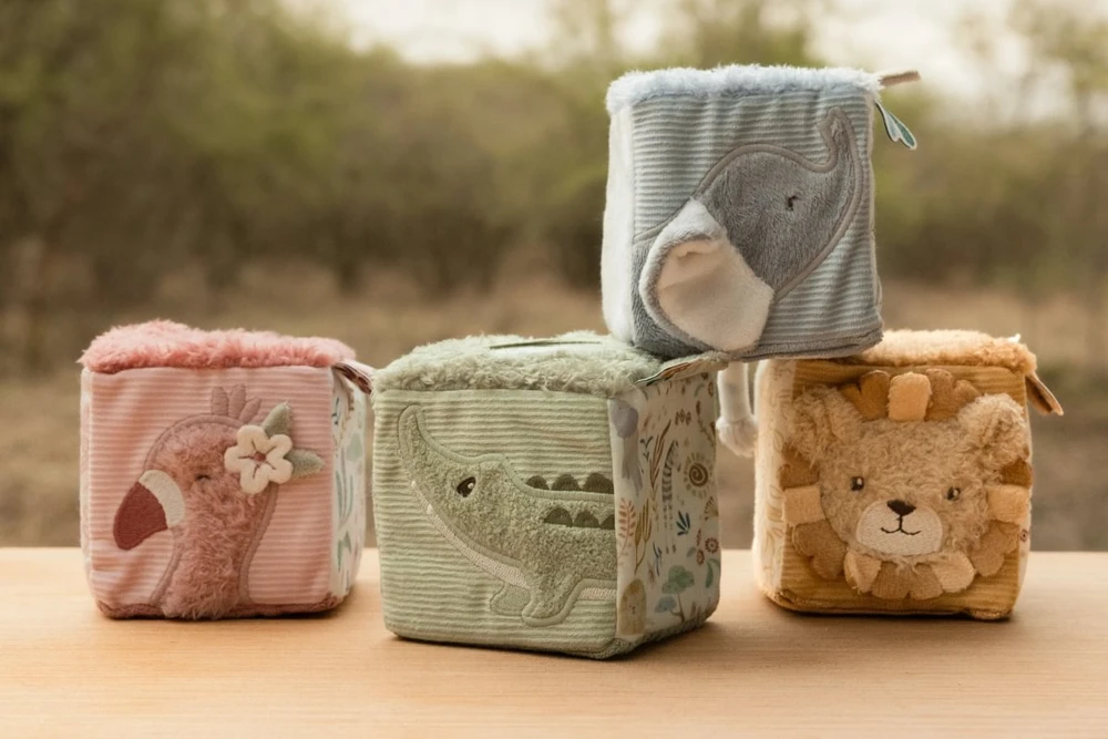 Little Dutch Soft Block Set ´Safari Friends´ GRS