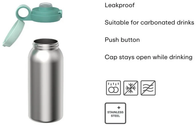 Gertuvė Rosti Mepal Mepal Buteliukas plieninė 600 ml (Campus)