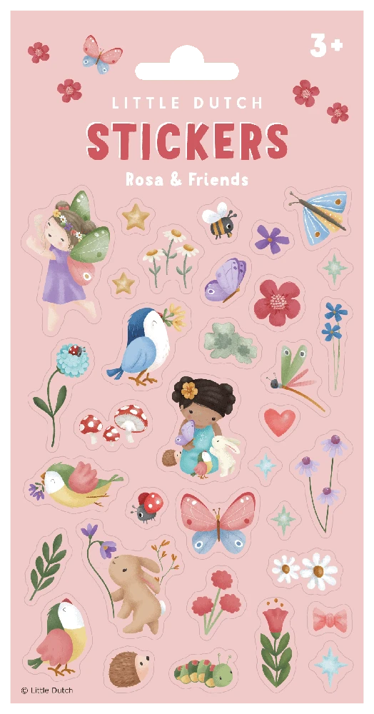 Little Dutch Lipdukų lapas ´Rosa & Friends´
