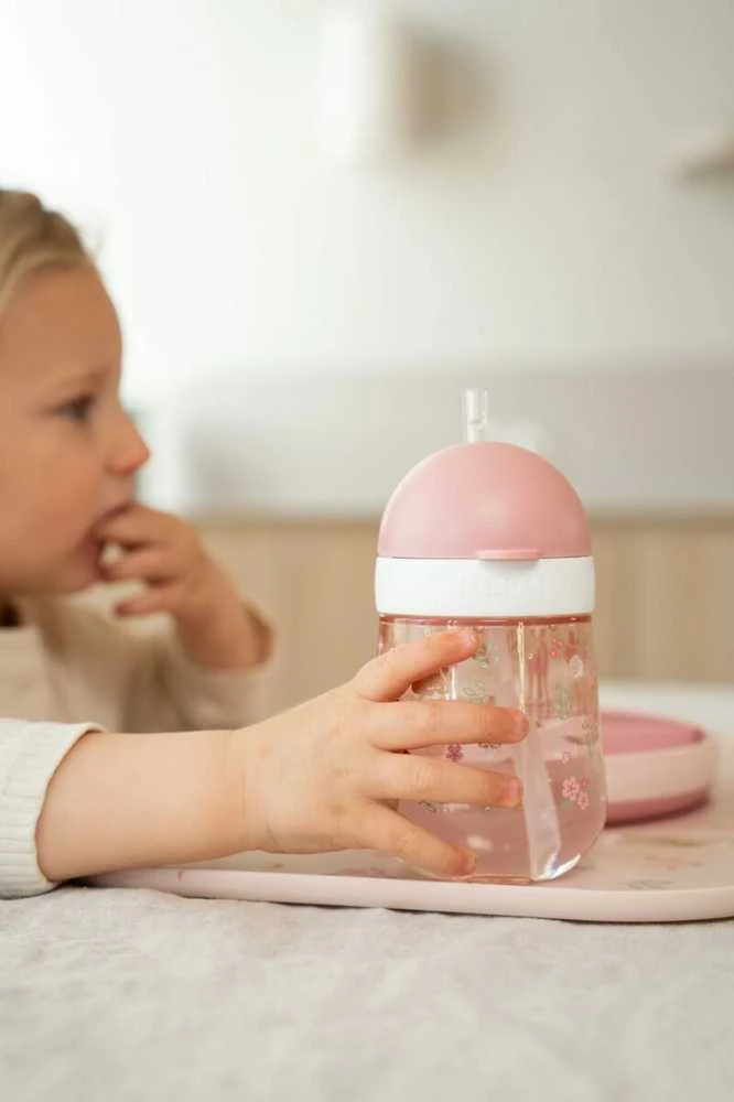 Little Dutch Mepal Puodelis su šiaudeliu ’Fairy Garden’
