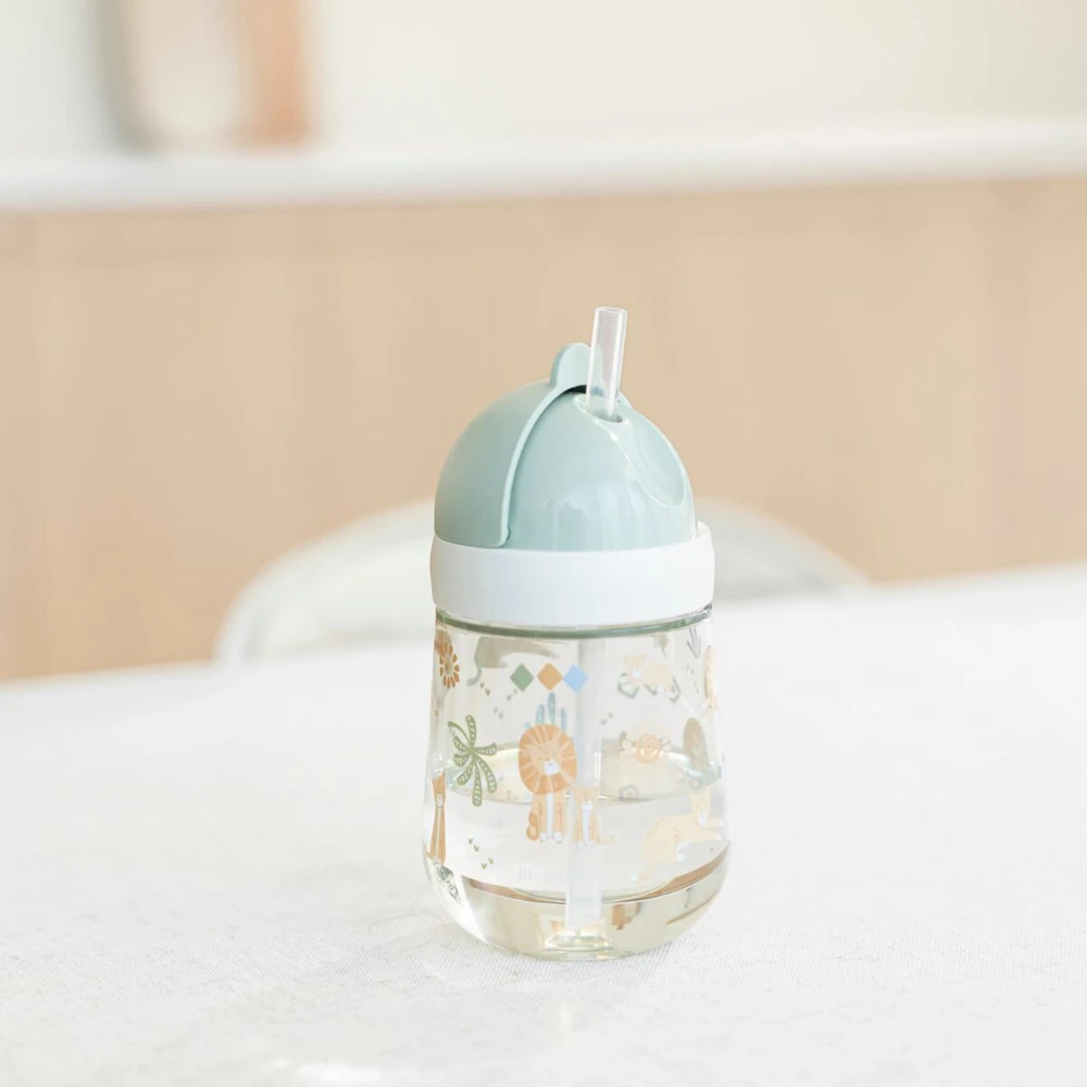 Little Dutch Straw Cup ´Safari Friends´ 300 ml
